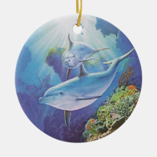 Water Dolphin Ornament (Voorkant)