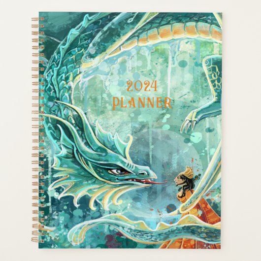 Water Dragon Art Planner (Voorkant)