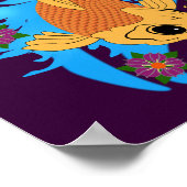 Water Dragon Koi Fish, Poster (Hoek)