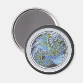 Water Dragon Magnet Magneet (Voorkant / Achterkant)