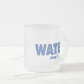 Water - Drink het. Mok (Voorkant rechts)