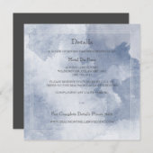 Water Dromen | Kaart met gastinformatie (Voorkant / Achterkant)