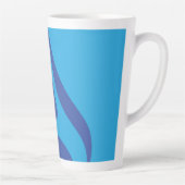 Water Drop design on  white mug (Droite)