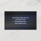 Water Drop Plumber Visitekaartje (Achterkant)