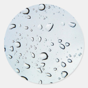Water druppels Kristal Clear glass tegels Beautif Ronde Sticker