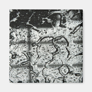 Water druppels magneet
