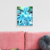 Water Elementaal Canvas Afdruk (Insitu (Woonkamer))