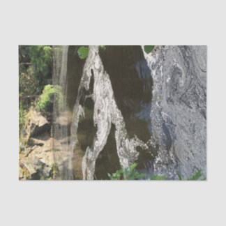 Water en bomen tissuepapier