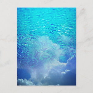 Water en wolken briefkaart