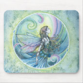 Water Fairy Art Mousepad beroemd gemaakt door Moll Muismat (Voorkant)