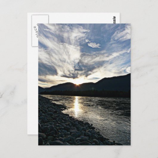 Water Fire Earth and Wind. Briefkaart (Voorkant / Achterkant)