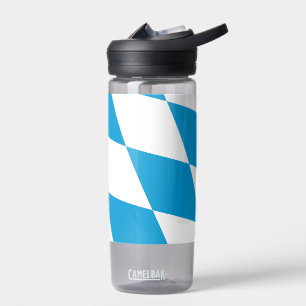 Water flesje met vlag van Beieren, Duitsland Waterfles