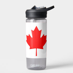 Water flesje met vlag van Canada Waterfles