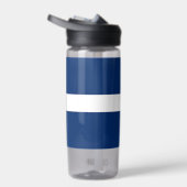 Water flesje met vlag van Indianapolis, VS Waterfles (Rechts)