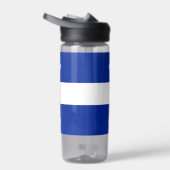 Water flesje met vlag van Quebec, Canada Waterfles (Rechts)