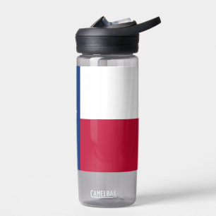 Water flesje met vlag van Texas State, VS Waterfles