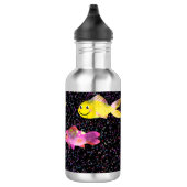 Water flesje voor kinderen Vissen en Stippen Waterfles (Rechts)