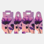 water floewr bedankdoosjes (Ongevouwen)