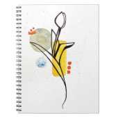 Water Flower Notebook Notitieboek (Voorkant)