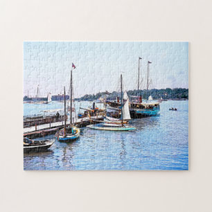 Water Front Put-In-Bay OH c1904 Legpuzzel