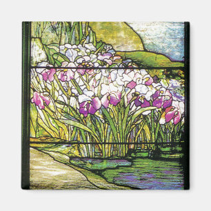 Water Garden Glas in lood Magnet Magneet