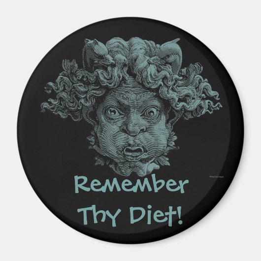 Water Gargoyle - Magneet #3 (Voorkant)