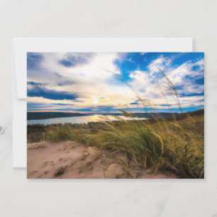 Water   Glen Lake Sleeping Bear Dunes Michigan Bedankkaart