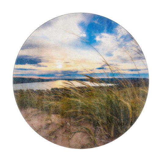 Water | Glen Lake Sleeping Bear Dunes Michigan Snijplank (Voorkant)