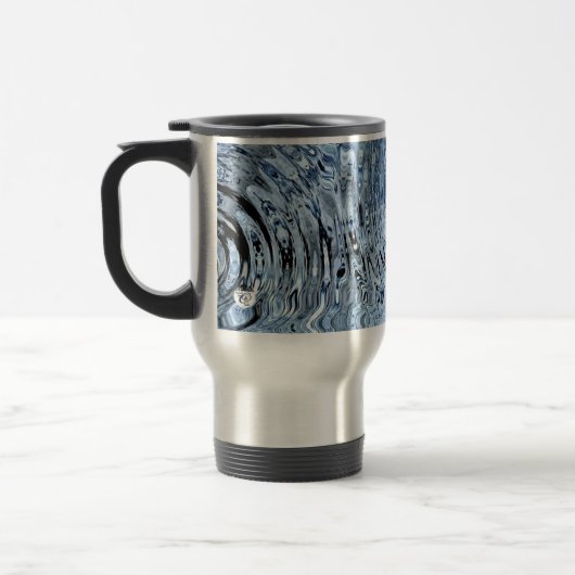 "Water Graphics No.1 Voyager" Travel Mug Reisbeker (Links)