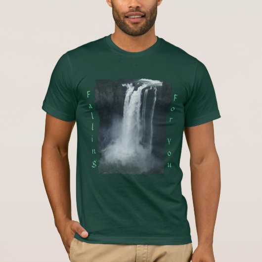 Water-herfst Natuur Scene Romantisch T-shirt (Voorkant)