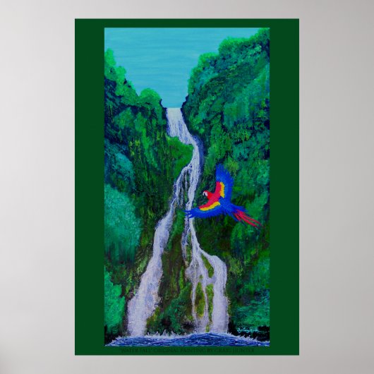 Water herfst poster (Voorkant)