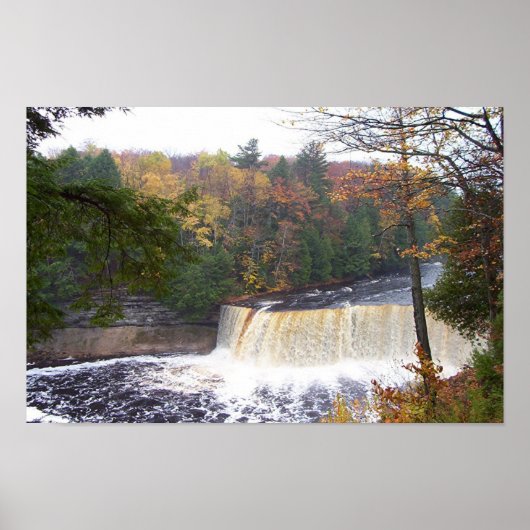 Water Herfst Poster (Voorkant)