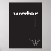 Water in Afrika Poster (Voorkant)