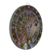 Water in beweging dartbord (Voorkant Links)