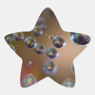 Water in beweging ster sticker