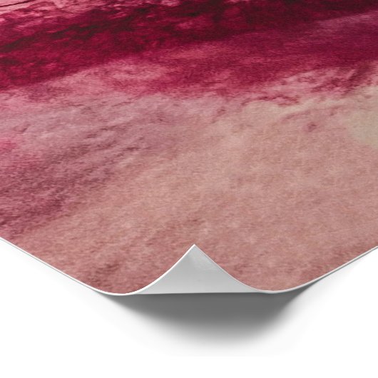 Water & Inkten 6, Poster (Hoek)