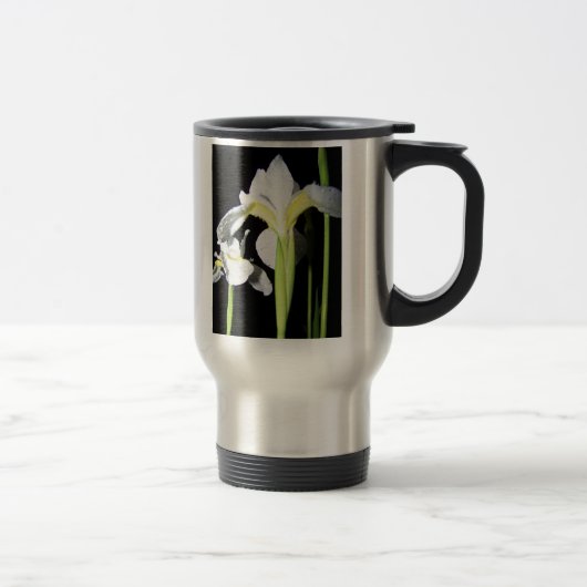 Water Iris Geïsoleerde Mok (Rechts)