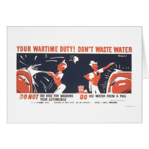 Water is belangrijk WWII 1942 WPA
