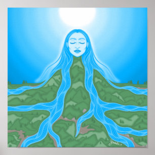 Water is leven poster