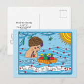 Water is Life_ Briefkaart (Voorkant / Achterkant)