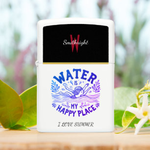 Water is mijn gelukkige plek zalige aquatische ont