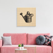 water kan op Canvas (Insitu (Woonkamer))