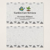 Water kan | Teelt van Plant Visitekaartje (Voorkant /achterkant)