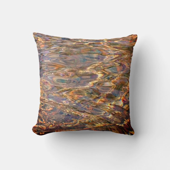 Water/kleur (arm) kussen (Voorkant)