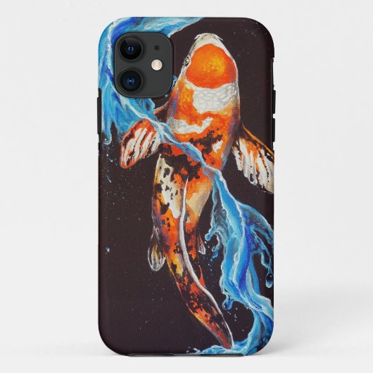 Water Koi Case-Mate iPhone Case (Achterkant)