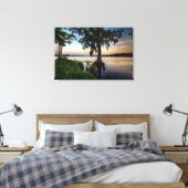 Water | Kraft Azalea Park Maitland Florida Canvas Afdruk (Insitu (Slaapkamer))