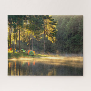 Water   Lake in Meahongson, Thailand Legpuzzel