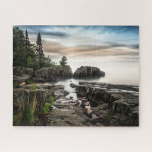 Water Lake Superior Grand Marais, Minnesota Legpuzzel