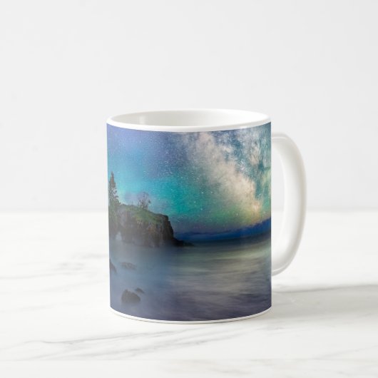 Water Lake Superior Minnesota Koffiemok (Voorkant rechts)