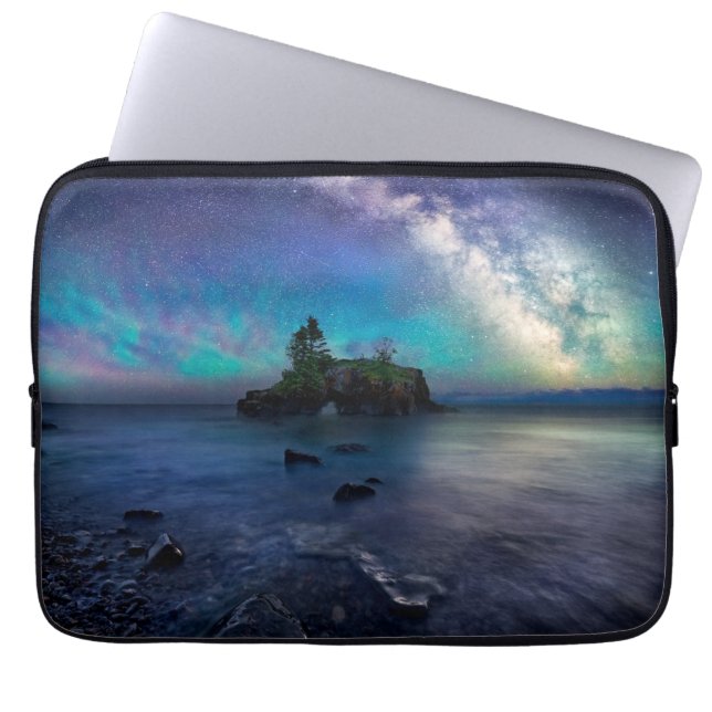Water Lake Superior Minnesota Laptop Sleeve (Voorkant)